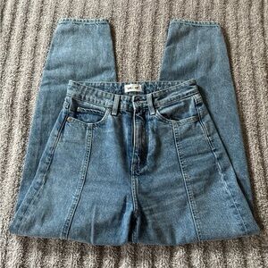 Lee Women's Mom Straight Leg Jeans - Blue